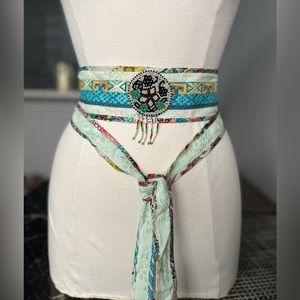 Johnny Was Fiesta Obi belt